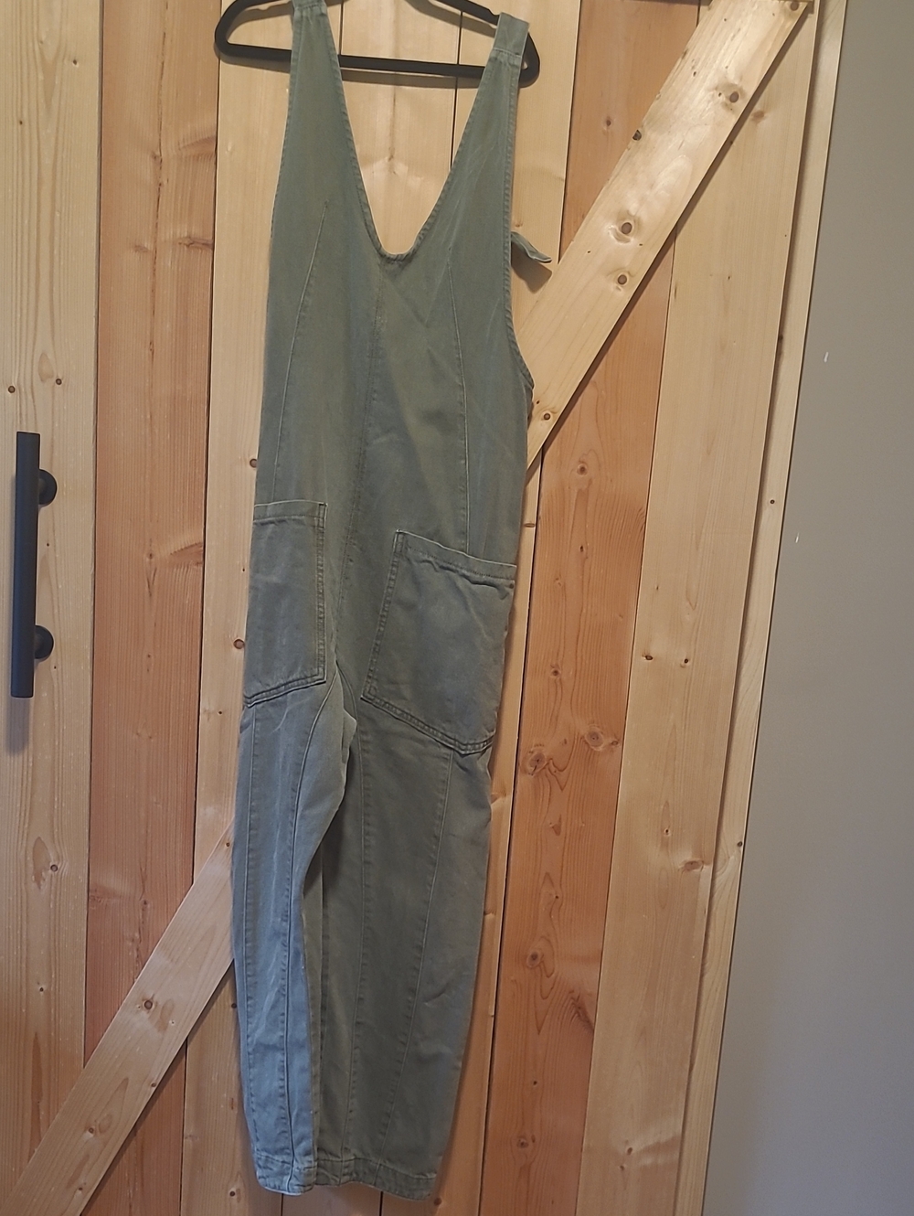 We The Free Green High Roller Overalls